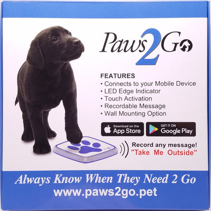 Front of the Paws2Go product box